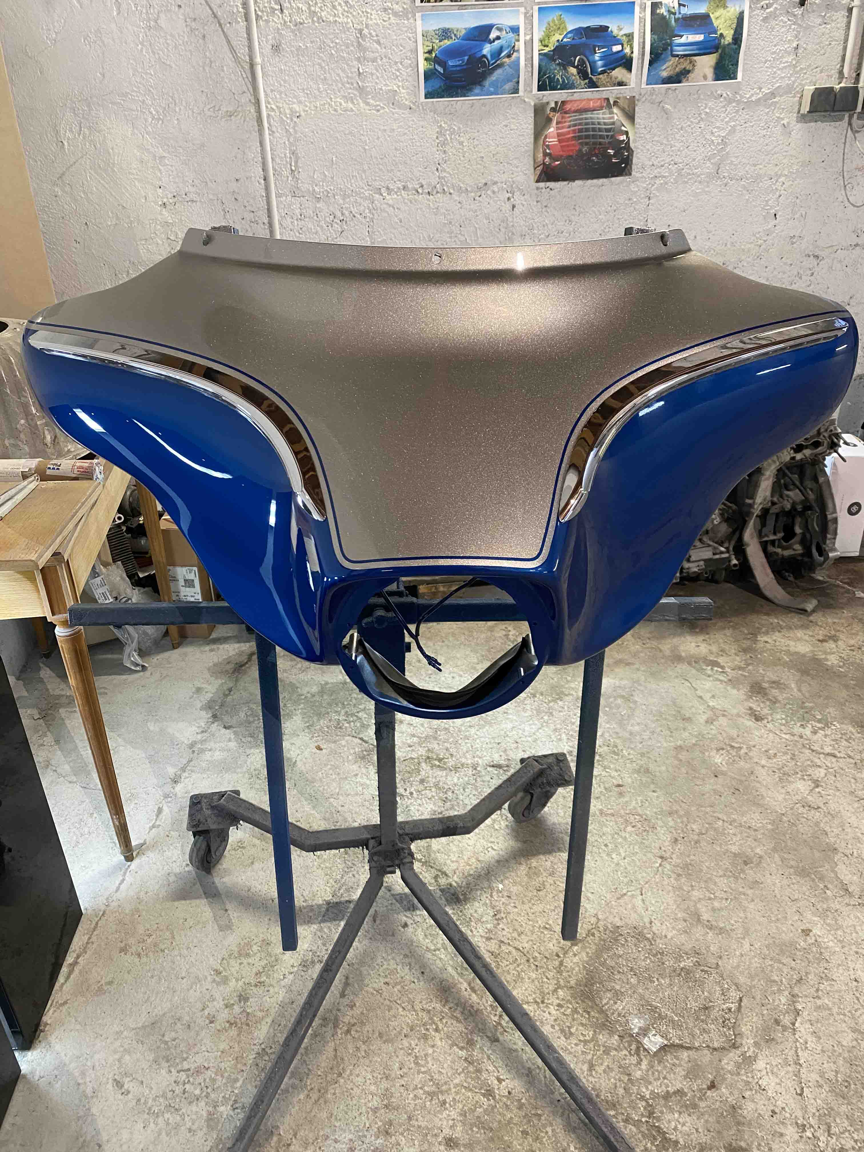 carrosserie bleue